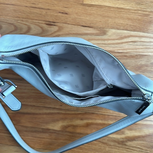Kate spade light grey/blue crossbody bag - Picture 5 of 6
